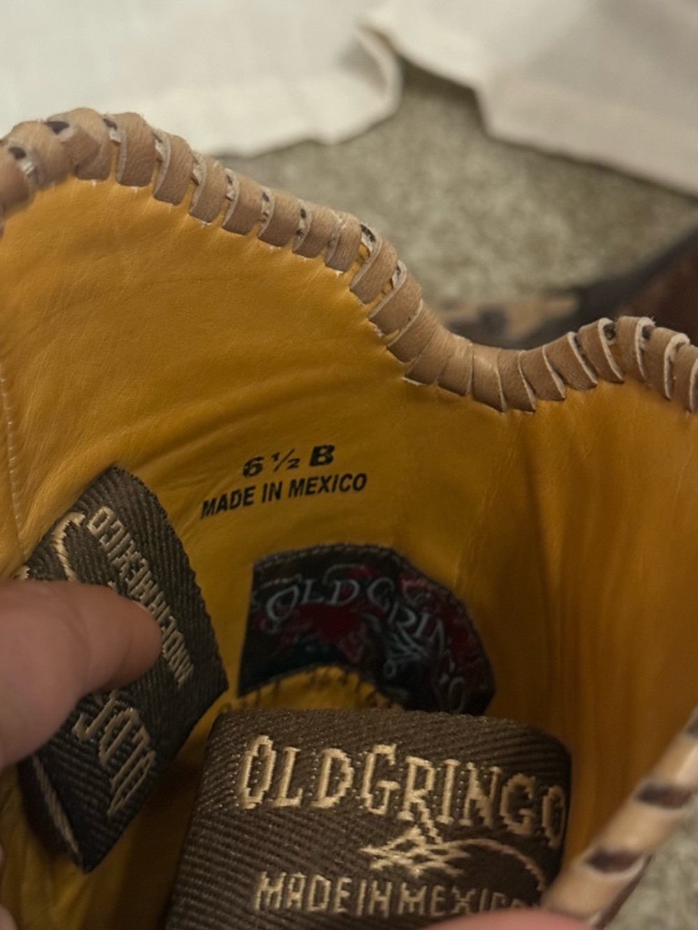 Old Gringo Brown Spirit of Texas Cowboy Western Boots - Picture 7 of 7